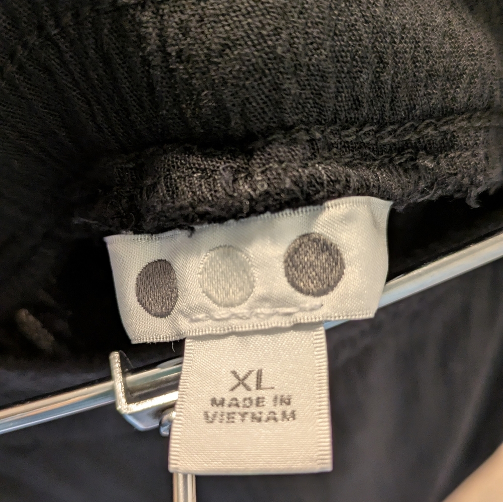 Three Dots Women's Black Pants Size XL - Picture 3 of 4